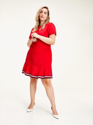 tommy hilfiger red jumpsuit