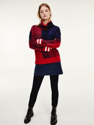 tommy hilfiger high neck sweater