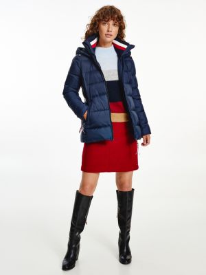 Down-Filled Padded Jacket | BLUE 