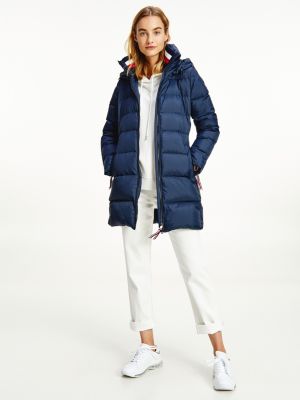 Down-Filled Padded Coat | BLUE | Tommy 