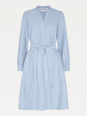 tommy hilfiger collared shift dress