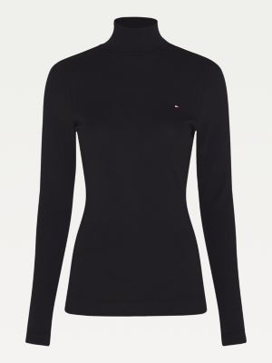 skinny fit black shirt