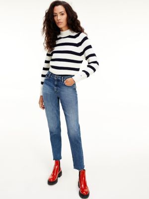 tommy hilfiger high rise mom jeans