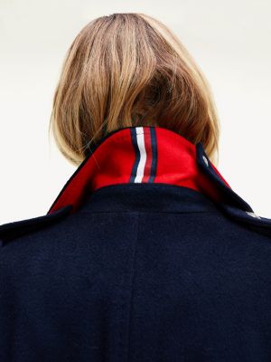 tommy hilfiger fitted maxi coat