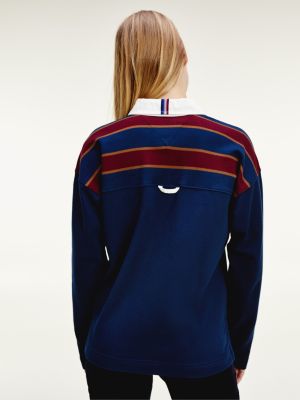 Tommy Icons Oversized Rugby Shirt 