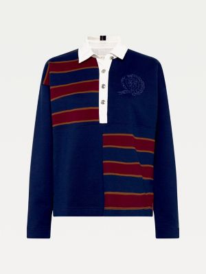 Tommy Icons Oversized Rugby Shirt 