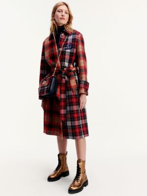 Tommy Icons Checked Oversized Wool 