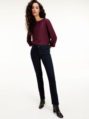 soft straight leg jeans