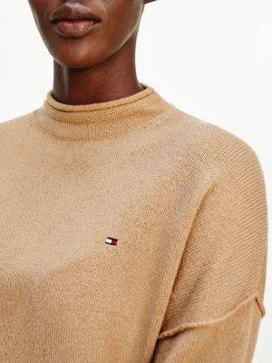 tommy hilfiger mock neck jumper