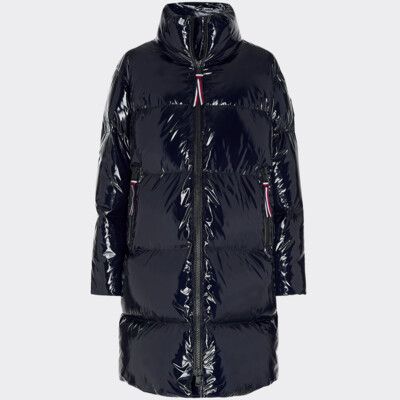 tommy hilfiger high gloss coat