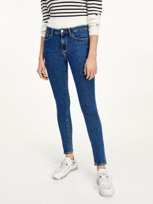 Women's Slim Fit High Rise Slim Jeans | Tommy Hilfiger® FI
