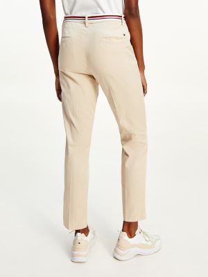 tommy hilfiger slim fit khaki pants