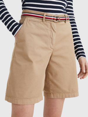 chino shorts beige