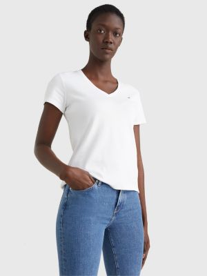 Women's Cotton T-Shirts \u0026 Tops | Tommy Hilfiger® DK