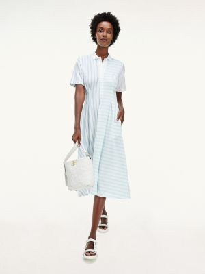 tommy icons stripe dress