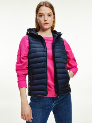 tommy hilfiger blue vest