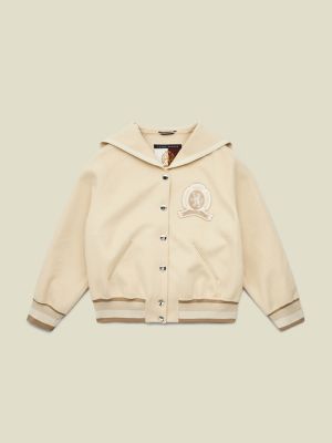 Crest Varsity Jacket | BEIGE Tommy Hilfiger