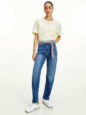 Classic High Rise Straight Jeans | DENIM