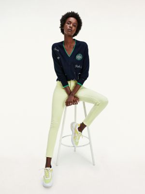 yellow tommy hilfiger pants