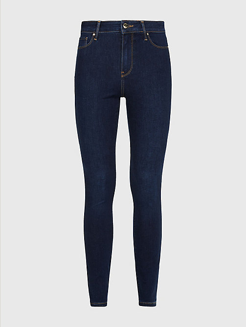 denim curve harlem high rise super skinny th flex jeans for women tommy hilfiger
