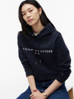 Essential Logo Hoody — Blue 3