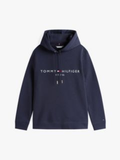 Essential Logo Hoody — Blue 7