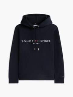 Essential Logo Hoody — Blue 8