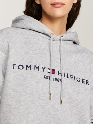 Sudadera Con Capucha Y Logo Enmarcado White  Sudaderas Tommy Hilfiger Mujer  ⋆ The Locus of Control