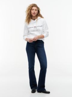 Essential Logo Hoody — White 2
