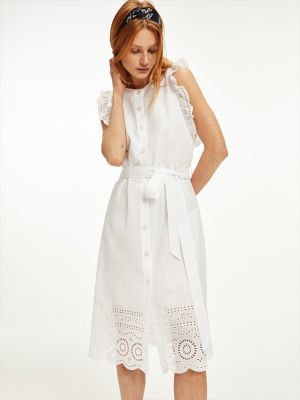 white dress tommy hilfiger