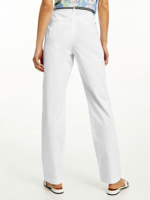 Pantalons Pour Femme Pantalons Chino Tommy Hilfiger Fr