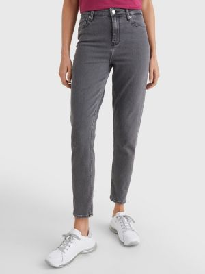 tommy hilfiger high rise tapered