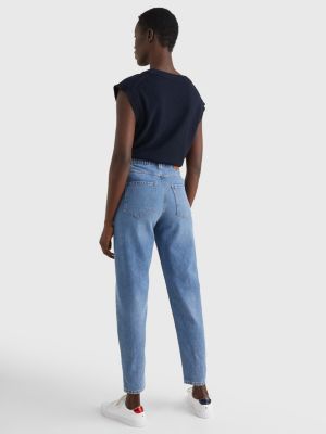 elasticated waist jeans