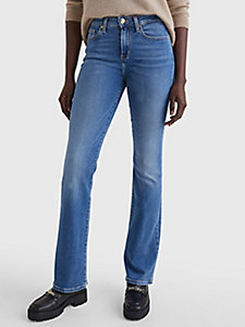 Bespaar 13% Dames Kleding voor voor Jeans voor Bootcut jeans Tommy Hilfiger Denim Bootcut Jeans Bell Bottom Hw Cclr in het Rood 