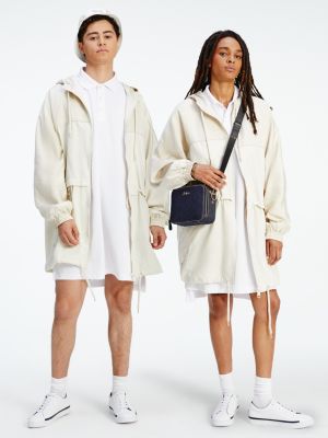 TOMMYXINDYA Satin Linen Sailing Jacket | BEIGE | Tommy Hilfiger