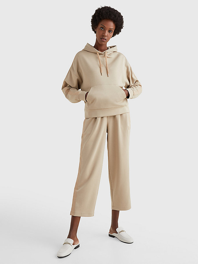 Monogram Interlock Relaxed Hoody Monogram Interlock Relaxed Hoody