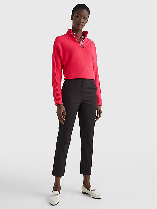 Women's Trousers | Tapered Trousers | Tommy Hilfiger® SE