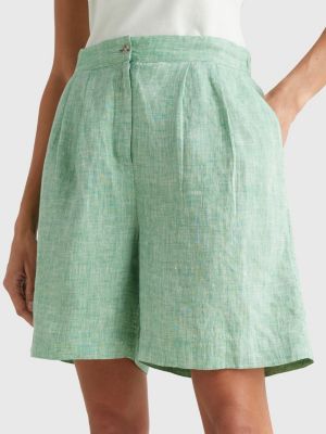 tommy hilfiger linen shorts