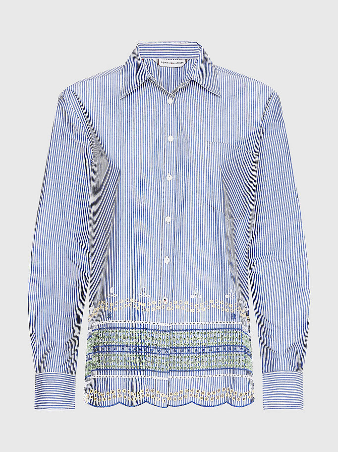DAMEN Hemden & T-Shirts Stickerei Blau 36 Primark Bluse Rabatt 90 % 