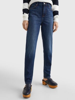 tommy hilfiger high rise tapered