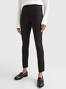 Damen Bekleidung Hosen und Chinos Lange Hosen Tommy Hilfiger Jogginghose mit Logo in Grau 