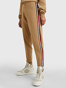 Moda Spodnie Spodnie z wysokim stanem Tommy Hilfiger Spodnie z wysokim stanem br\u0105zowy W stylu casual 
