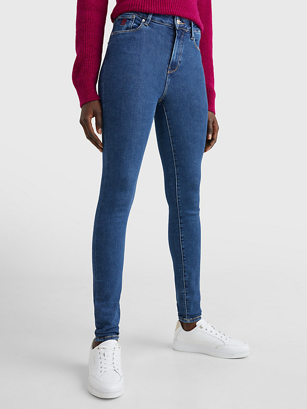 EDEN Harlem high rise superskinny TH Flex jeans voor dames TOMMY HILFIGER