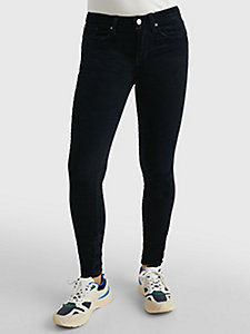 Tommy Hilfiger Femme Vêtements Pantalons & Jeans Jeans Baggy & Large Jean ample B à logo et taille mi-haute 