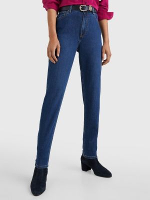 tommy hilfiger high rise tapered