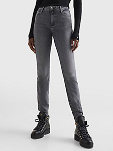 Mode Spijkerbroeken Skinny jeans Replay Skinny jeans wit-lichtgrijs casual uitstraling 