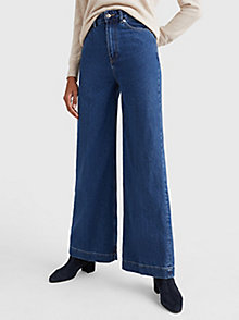 denim jeansy eden z wysokim stanem dla kobiety - tommy hilfiger