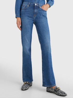 Mid Rise Dark Wash Supersoft Bootcut Jeans