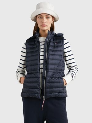 Nominaal Langwerpig Ongeschikt Down Filled Puffer Vest | BLUE | Tommy Hilfiger