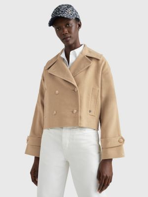 manteau court tommy hilfiger